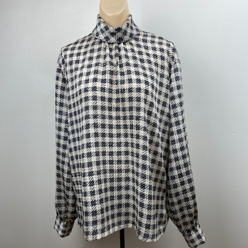 Country Sophisticates-Pendleton Vintage Blouse